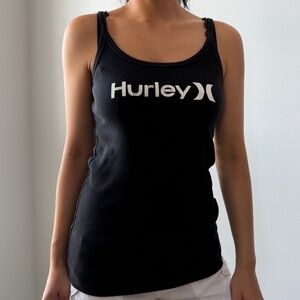 Hurley Black Logo Tank - Small